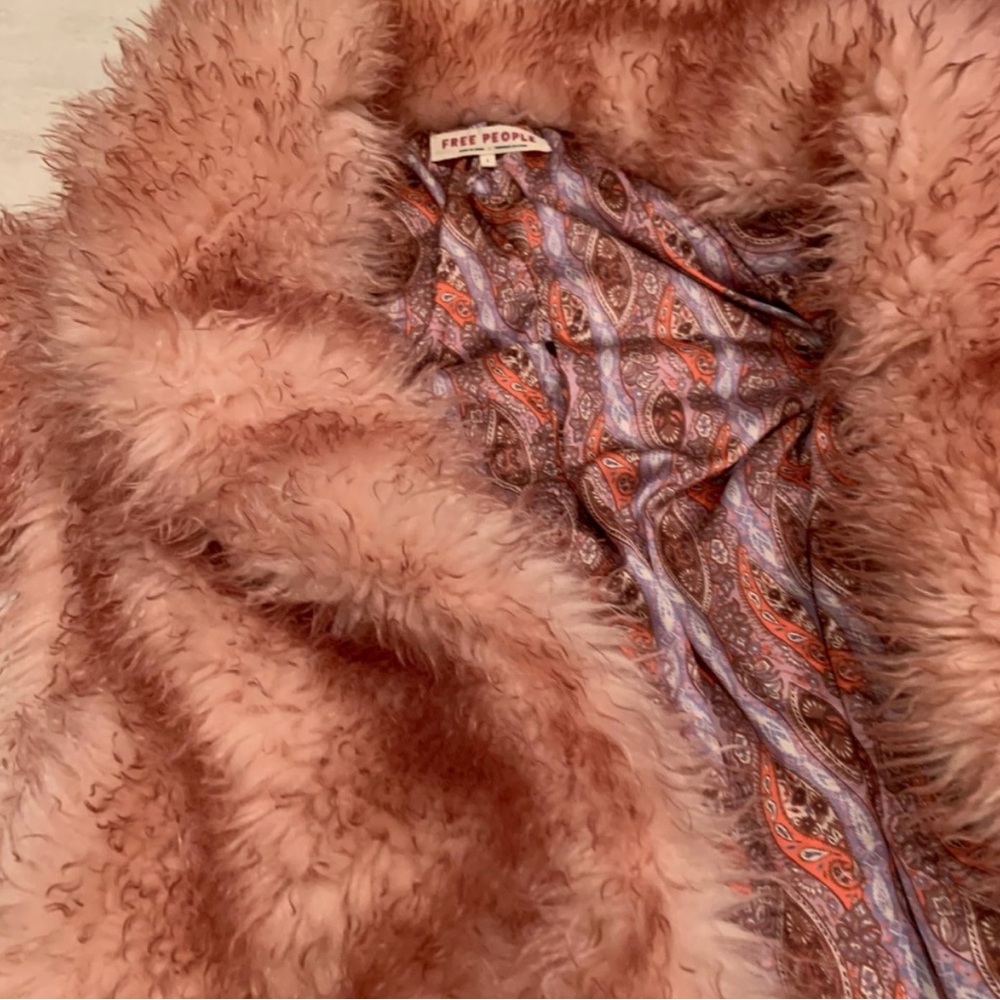 Free People Helena faux shearling coat